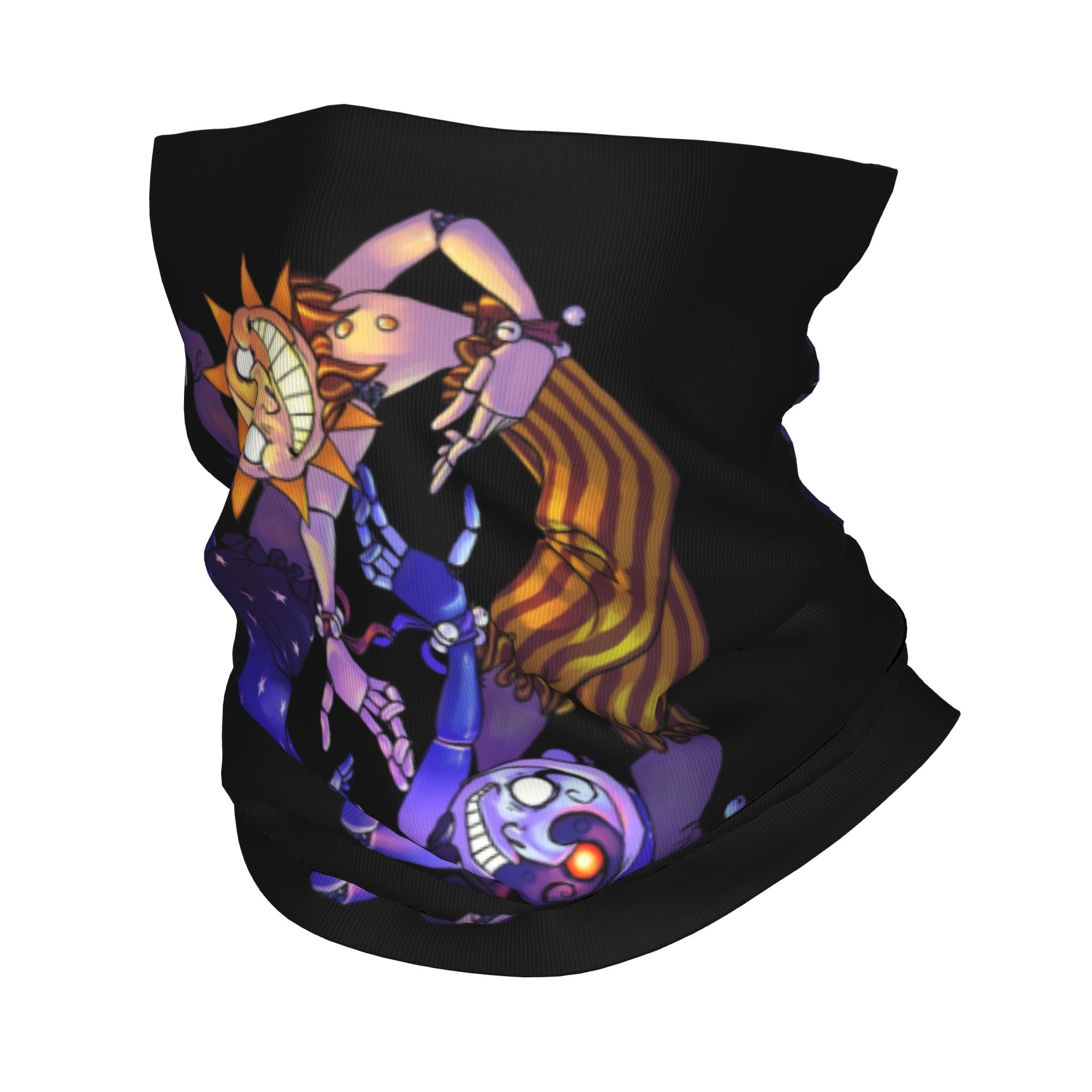 Neck Gaiter Face Cover - Opaska na szyję Sun And Moon