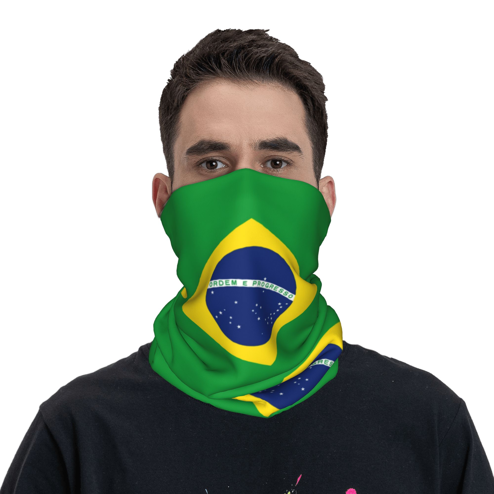 Chusta bandana z motywem brazy – Neck Gaiter Face Cover recenzja i cena