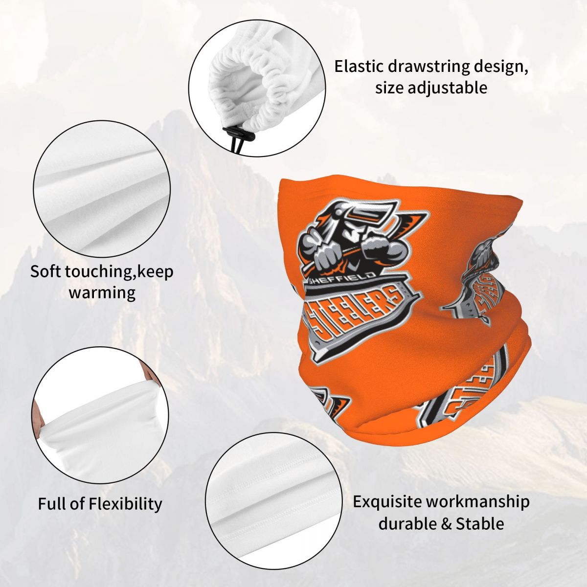 Chusta na szyję Sheffield Stee – Neck Gaiter Face Cover recenzja i cena