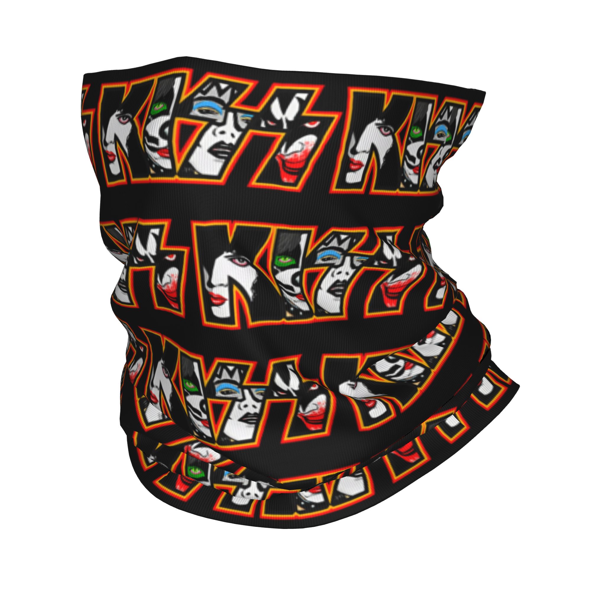 Custom Heavy Metal Rock K-Kiss – Neck Gaiter Face Cover recenzja i cena