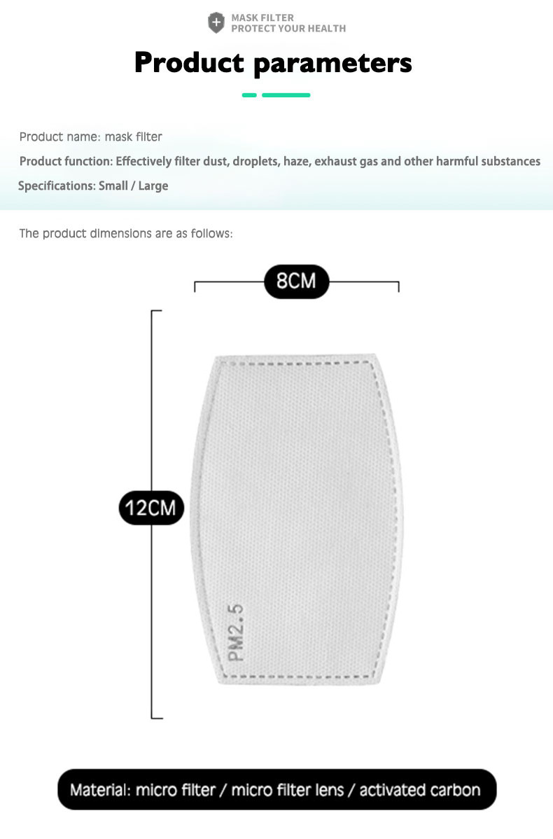 Filtr do maseczki PM2.5, lekki – Pm2.5 Filter Insert recenzja i cena
